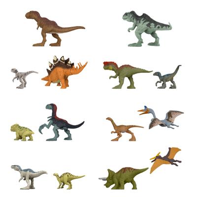 Minifigurenset van 5 stuks - JURASSIC WORLD - GWP38 - Dinosaurussen en mensfiguren - Vanaf 3 jaar - Willekeurig model