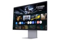 SAMSUNG M90F 32 inch 4K Smart AI Monitor, QD-OLED, 3840 x 2160, 165Hz, 0,03ms (G/G), Camera, Speaker, Gaming Hub, 4K upscaling, spraakbediening, Smart TV-apps & AI Features, HDR10+, LS32FM900SUXEN - thumbnail