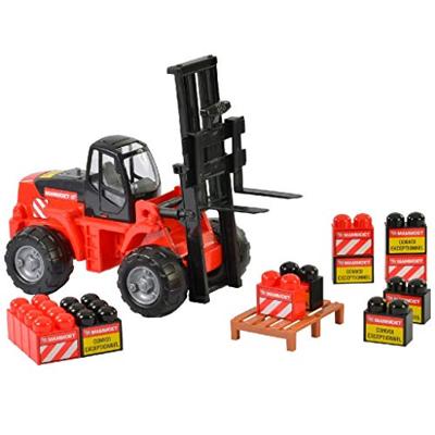 Mammoet Toys Mammoet heftruck met bouwblokken
