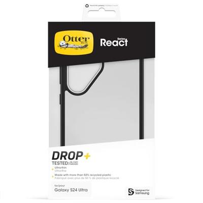 OtterBox React Series Samsung Galaxy S24 Ultra 5G Clear/Black