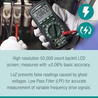 Extech Extech EX530A Multimeter Digitaal CAT IV 600 V Weergave (counts): 50000 - thumbnail