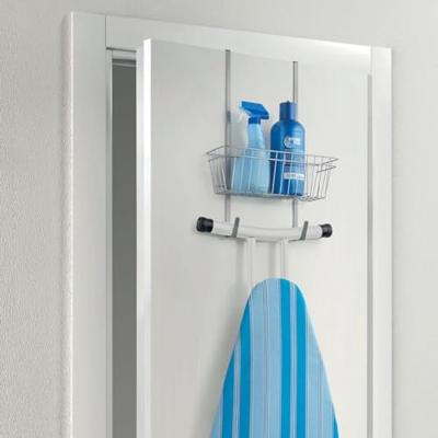 Metaltex strijkplankhouder 28x15x49 cm zilver