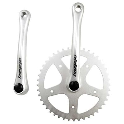 STRONGLIGHT crankstel crankset 1-speed 44t 170mm sil.