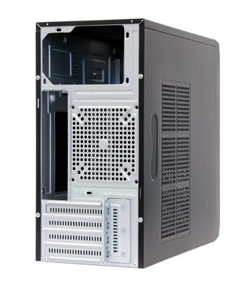 Chieftec HT-01B-OP Mini-tower PC-behuizing Zwart