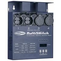 Showtec Multiswitch 4-kanaals DMX switchpack - thumbnail