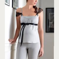 Zwangerschapsnachttop/ Voedingsnachttop Diva - thumbnail