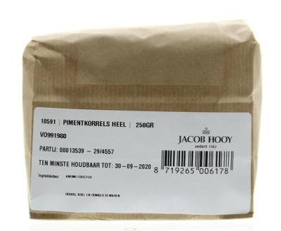 Jacob Hooy Pimentkorrels 250 Gram