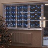 VidaXL Lichtsnoergordijn sterren met 500 led's en 8 functies blauw - thumbnail