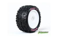 Louise E-SPIDER Banden Set - Soft - Velgen Wit - Hex 12mm - 4WD Achter - thumbnail