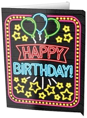 Paperdreams Window signs Happy birthday Paperdreams Window signs Happy birthday