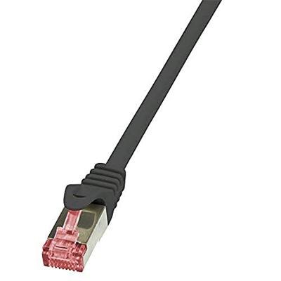 LogiLink CQ2063S RJ45 Netwerkkabel, patchkabel CAT 6 S/FTP 3.00 m Zwart Vlambestendig, Snagless 1 stuk(s) LogiLink CQ2063S RJ45 Netwerkkabel, patchkabel CAT 6 S/FTP 3.00 m Zwart Vlambestendig, Snagless 1 stuk(s)