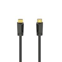 Hama high speed hdmi kabel verguld 4k met ethernet 7.5 m zwart - thumbnail
