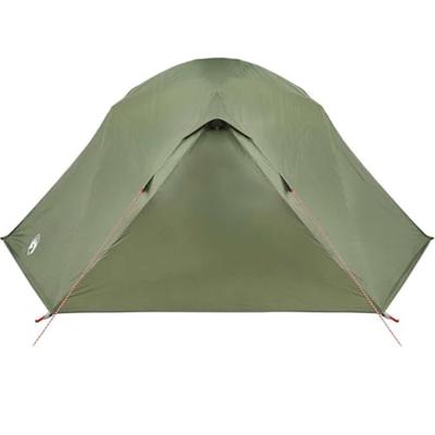 Vistent met dak Olijfgroen 514 x 465 x 187 cm Polyester