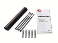 HellermannTyton 380-04004 LVRK-24/6-200-POX-BK Verbindingsmof zonder schroefverbinder Kabel-Ø: 6 - 24 mm Inhoud: 1 set(s) - thumbnail