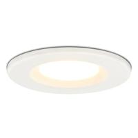 Venezia LED inbouwspot - 6 Watt 650 lumen - 2700K warm wit - Dimbaar - Rond - IP65 waterdicht - Wit - Voor binnen buiten en badkamer - thumbnail