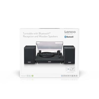 Platenspeler met Bluetooth® ontvangst en twee externe speakers