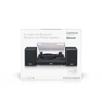 Platenspeler met Bluetooth® ontvangst en twee externe speakers - thumbnail