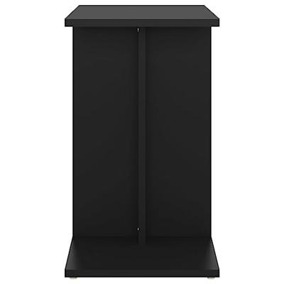 Bijzettafel 50x30x50 cm spaanplaat zwart