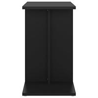 Bijzettafel 50x30x50 cm spaanplaat zwart - thumbnail