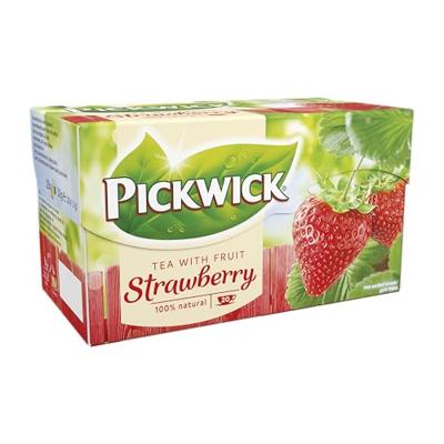 Thee pickwick aardbei 20x1.5gr | 12 stuks