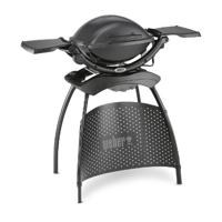 Weber Q 1400 Dark Grey met stand - thumbnail