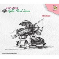 Nellie's Choice • idyllic floral scenes clear stempel summer vacation - thumbnail