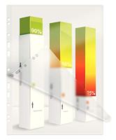 Leitz iLAM lamineerhoes ft A4, 160 micron (2 x 80 micron), geperforeerd, pak van 100 stuks - thumbnail