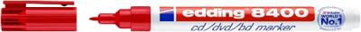 Edding permanent marker voor CD/DVD/BD e-8400 rood