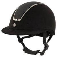 BR Omega Glitter cap zwart maat:52-55 - thumbnail