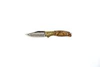 Homey's Schiffmacher 4-Delige Steakmessenset - 8cm - Wortelnotenhout - thumbnail