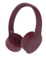 Kygo A4/300 draadloze on-ear hoofdtelefoon (opvouwbare Bluetooth hoofdtelefoon met microfoon voor iPhone iOS en Android, 16 uur batterijduur) rood - thumbnail