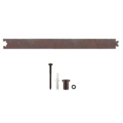 Tussenrail 45cm tbv schuifdeursysteem inclusi