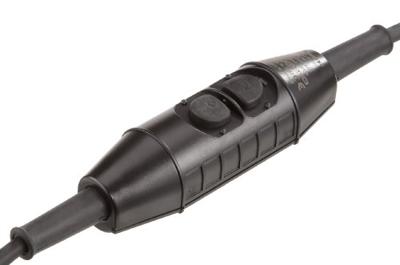 Bachmann 919.014 PRCD-verlengkabel PRCD-S 250 V Zwart IP20