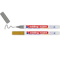 Edding 4085 Krijtmarker Goud, Zilver 1 mm, 2 mm - thumbnail