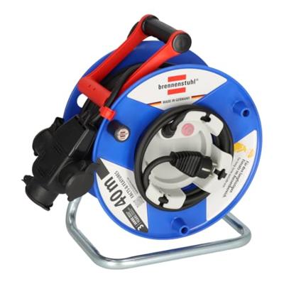 Brennenstuhl Garant G kabelhaspel IP44 | 38 meter | met 3-voudige rubberen koppeling - 1188380301 - thumbnail