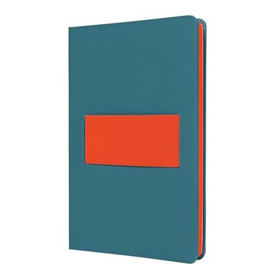 Sigel LS205 Notitieboek Linescape Hardcover DIN A5 Gelinieerd Middelblauw, Neon-oranje Aantal paginas: 88 Sigel LS205 Notitieboek Linescape Hardcover DIN A5 Gelinieerd Middelblauw, Neon-oranje Aantal paginas: 88