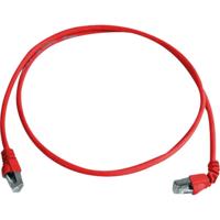 Telegärtner 100008015 RJ45 Netwerkkabel, patchkabel CAT 6A S/FTP 1.00 m Rood Vlambestendig, Halogeenvrij 1 stuk(s) - thumbnail