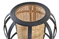 Bureaulamp DKD Home Decor Zwart Bruin Koloniaal 220 V 50 W (31 x 31 x 51 cm) - thumbnail