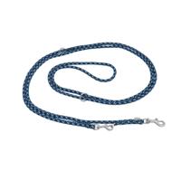 WOLTERS Extra-lange hondenlijn Everest, donkerblauw/lichtblauw, Maat: 300 cm x 9 mm - thumbnail