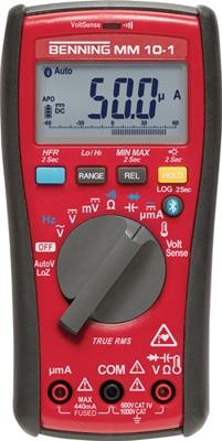 Benning MM 10-1 Multimeter Digitaal Datalogger, LoZ CAT IV 600 V Weergave (counts): 6000