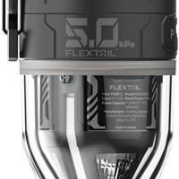 Flextail - Max Pump 3 - Elektrische Luchtbedpomp - 2-in-1 oplaadbare luchtpomp met hoge snelheid - Opblaaspomp - 500 L/Min - Inclusief lampje & meerdere opzetstukken - Zwart - thumbnail