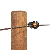 Gallagher XDI schroef-ringisolator hout (25) - 025510 - 025510 - thumbnail