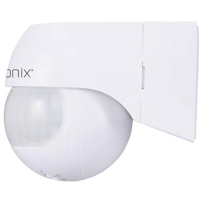 Sygonix SY-6118230 PIR-bewegingsmelder Wand (hangend), Opbouw (op muur) 180 ° Relais Wit IP44