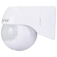 Sygonix SY-6118230 PIR-bewegingsmelder Wand (hangend), Opbouw (op muur) 180 ° Relais Wit IP44 - thumbnail