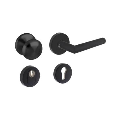 Intersteel VoordeursetVurano rond zwart - 0023.405731