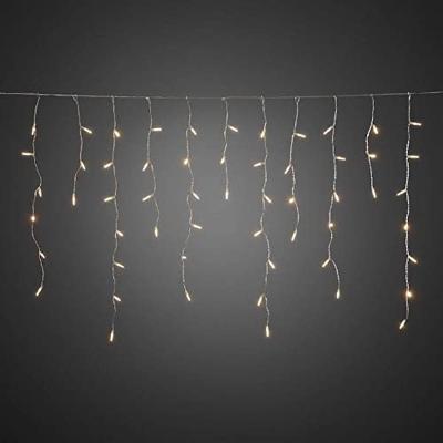 Konstsmide Lichtgordijn ijsregen Buiten 24 V Energielabel: F (A - G) 200 LED Warmwit (l x b x h) 15.07 m x 507 cm x 87.5 cm