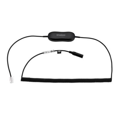 Jabra Evolve 30/40/80 Smart Converter-kabel 3,5 mm jack naar RJ9 voor vaste telefoons