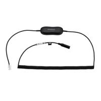 Jabra Evolve 30/40/80 Smart Converter-kabel 3,5 mm jack naar RJ9 voor vaste telefoons - thumbnail
