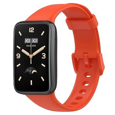 Siliconen sportbandje - Oranje - Xiaomi Smart band 7 Pro