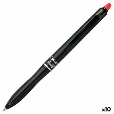 Pen Pilot FRIXION BALL PLUS Rood 0,7 mm (10 Stuks)